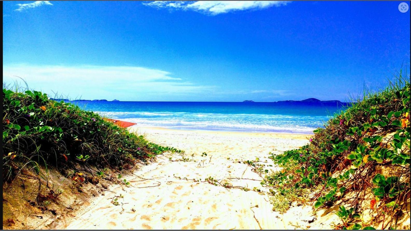 Casa Temporada De Frente Para A Praia Do Pero 卡波布里奥 外观 照片